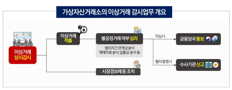 이상거래 감시업무 개요. 금융감독원 제공