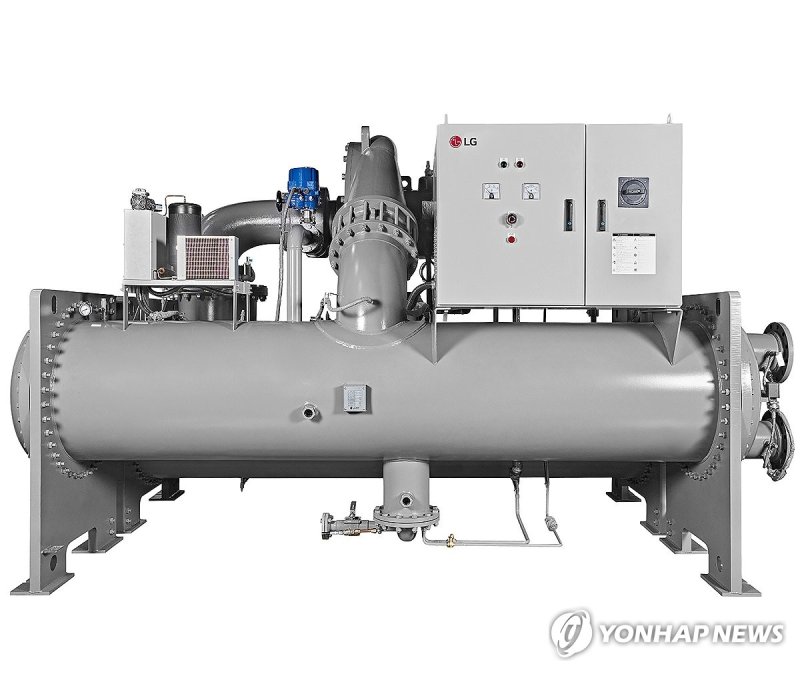 LG전자 칠러 대표 제품인 터보 냉동기. 연합뉴스