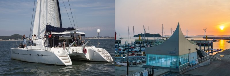 이국적인 마리나와 요트체험 ‘화성 전곡항’(경기관광공사 제공)/