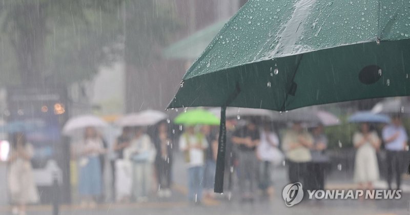 [내일날씨] 대부분 지역 장맛비…충청·남부엔 매우 강한 비