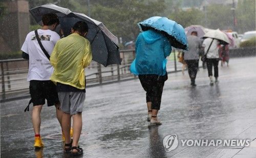 "출근길 어쩌나" 월요일부터 이틀간 중부지역 '물폭탄'