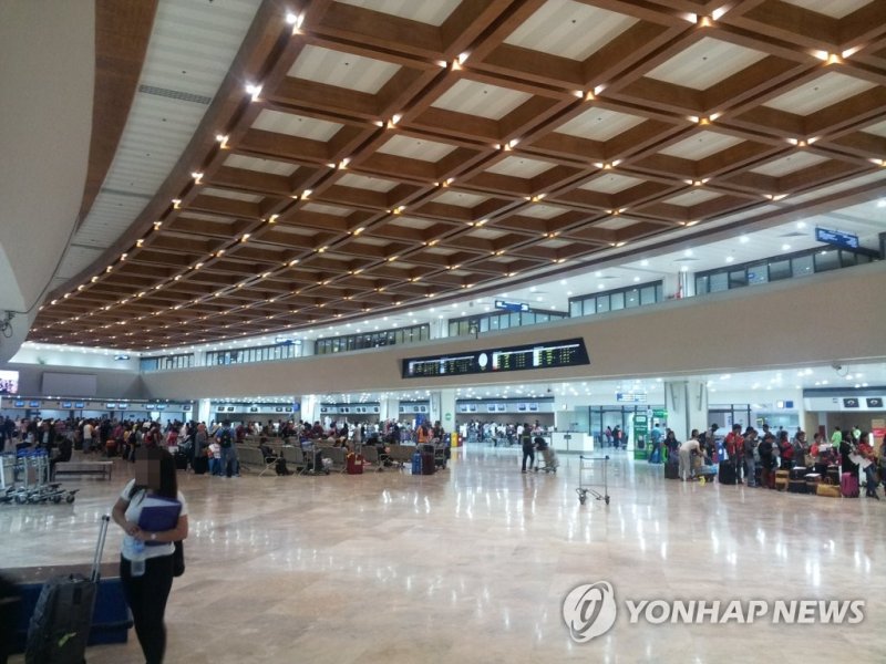 필리핀 마닐라 국제공항(니노이 아키노 공항) 출국장. 연합뉴스