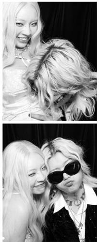 래퍼 챤미나(왼쪽부터)와 애쉬 아일랜드 [애쉬 아일랜드 인스타그램 캡처. 재판매 및 DB 금지]