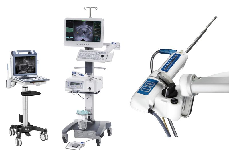 이대비뇨기병원이 전립선비대증 치료 극대화를 위해 도입한 아쿠아블레이션 로봇치료기기. 이화의료원 제공