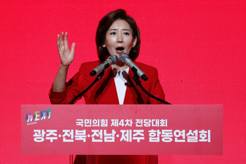 나경원 "국회가 전쟁터..현역 당대표 필요"