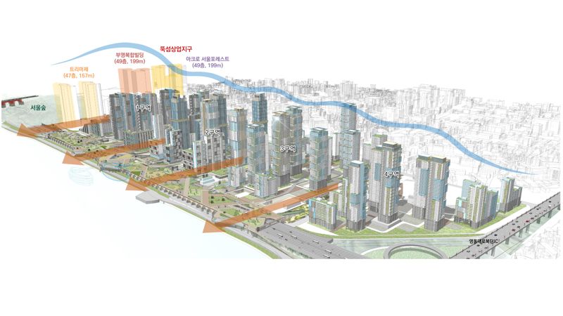 '한강변 복합개발' 성수전략정비구역 정비계획 주민공람
