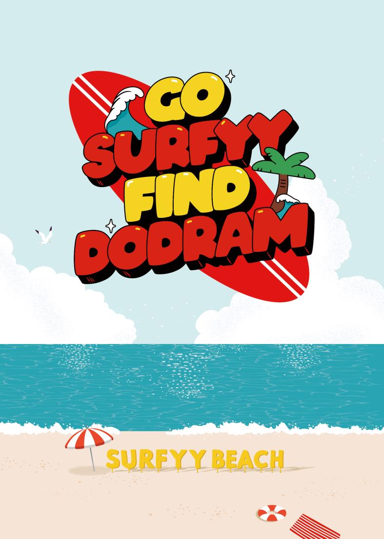 'GO SURFYY FIND DODRAM’ 캠페인 포스터 /사진=도드람