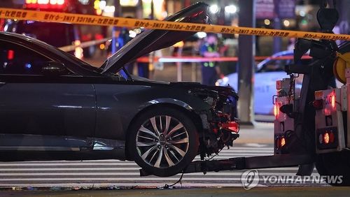 국과수, ‘시청역 사고’ 운전자 과실에 무게...액셀 90% 이상 밟아