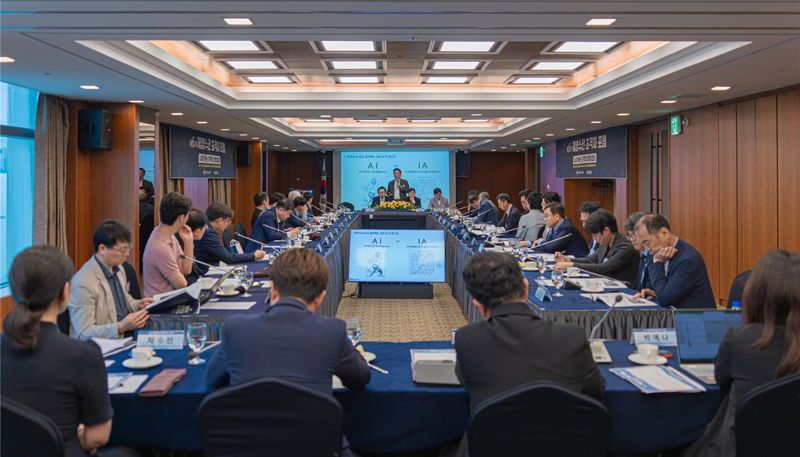 지난 16일 부산 롯데호텔에서 열린 ‘제6차 해양수산 초격차 포럼’ 현장. 한국해양수산개발원 제공