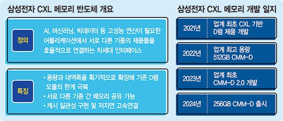 '주도권 되찾는다'…삼성전자 "CXL 2.0 하반기부터 양산"