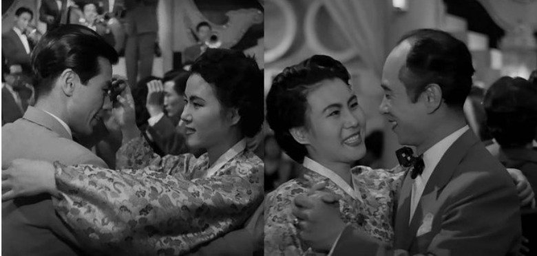 1956년 한형모 감독의 영화 '자유부인' 중 한 장면. 정비석의 소설 '자유부인'이 원작이다. ⓒ 뉴스1 DB