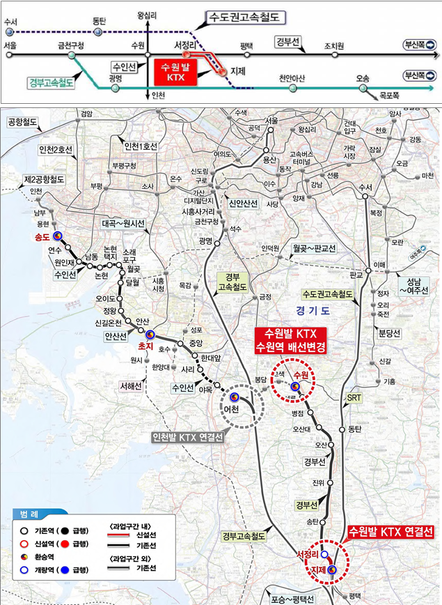 수원시, 2025년 하반기 '수원발 KTX 개통'...차질 없이 진행 중