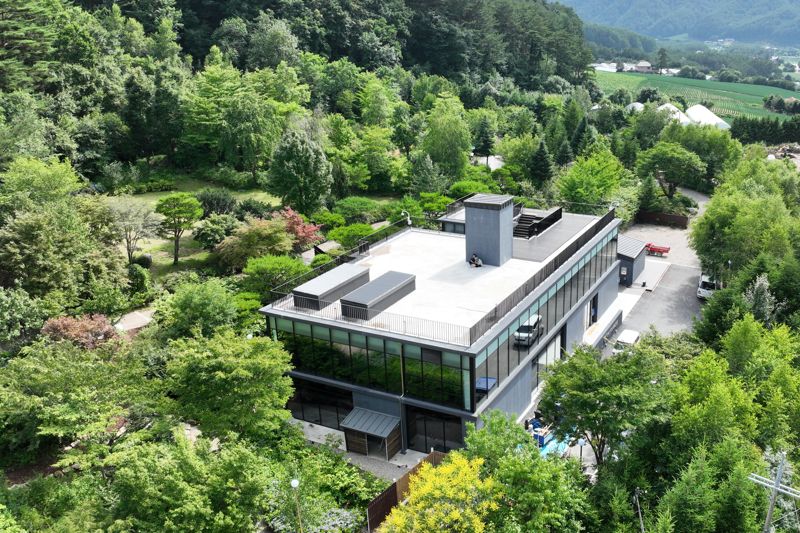 국립한국자생식물원 연구센터 전경. 산림청 제공