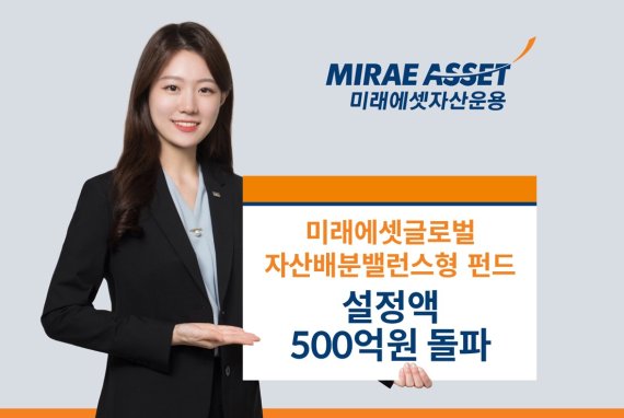 미래에셋, ‘글로벌자산배분밸런스형펀드’ 설정액 500억원 돌파