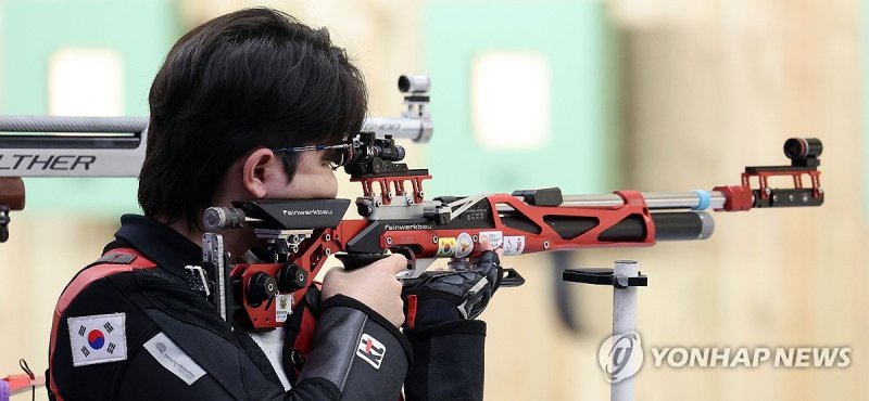 개막 금 '여갑순 신화' 재현될까... 사격 박하준, 오늘 저녁 한국 제1호 메달 쏜다!