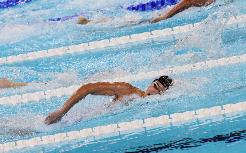 김우민 자유형 400M 동메달 획득 / 사진 = 뉴스1