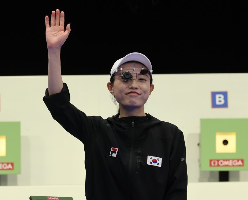 한국 사격 미쳤다... 오예진‧김예지, 10m 공기권총 금‧은 합작 쾌거! [파리올림픽]