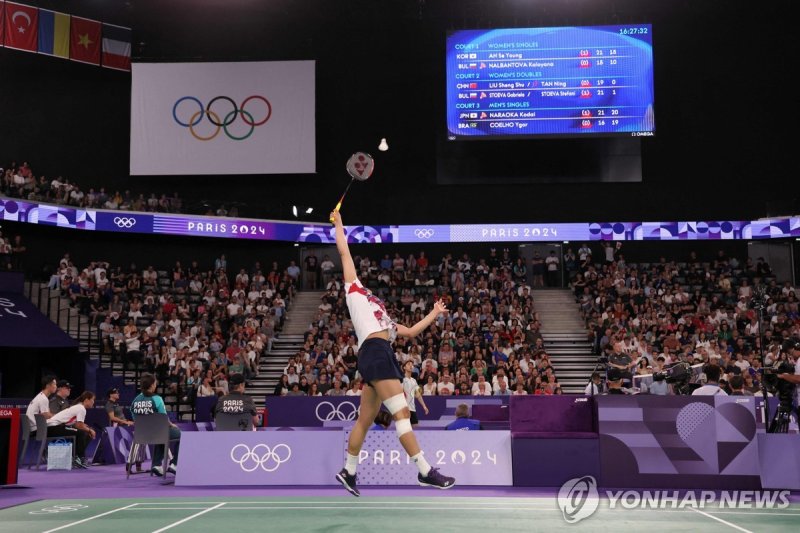 ‘셔틀콕 여왕님 나가신다’ 안세영, 금메달 향한 시동 … 예선 1차전 완승