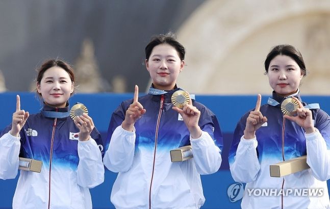 "한국만 가능한 세리머니"…여자 양궁, 단체전 '10연패 신화'