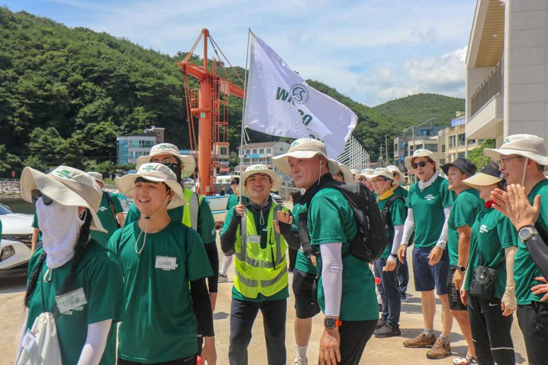 성균관대, 킹고대장정 강원도에서 개최...동해안일대 170km 함께 걸어