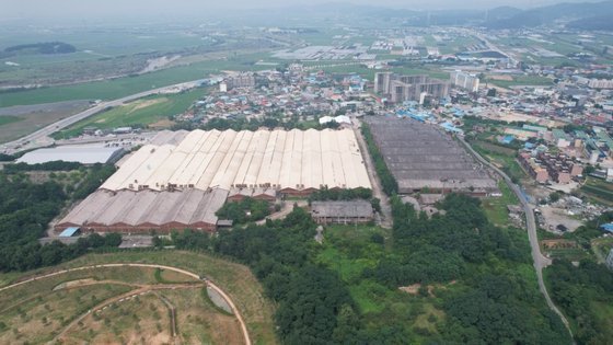 옛 충남방적 예산공장 모습. (예산군 제공). /뉴스1