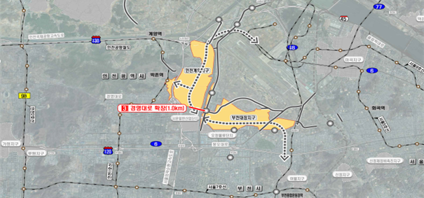 "선교통, 후입주 실현".. LH, 경명대로 확장공사 연내 착공