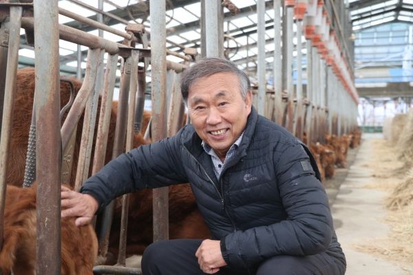 제49회 강원축산경진대회 고급육 품평회 부분에서 우수상을 수상한 화촌면 이진영씨. 홍천군 제공