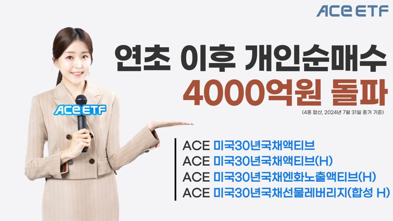 올해 美장기채 ETF 투자자 30% 선택받은 ACE