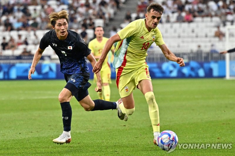 일본 축구, 8강서 남녀 동반 탈락 … 남자는 스페인, 여자는 미국에게 패배