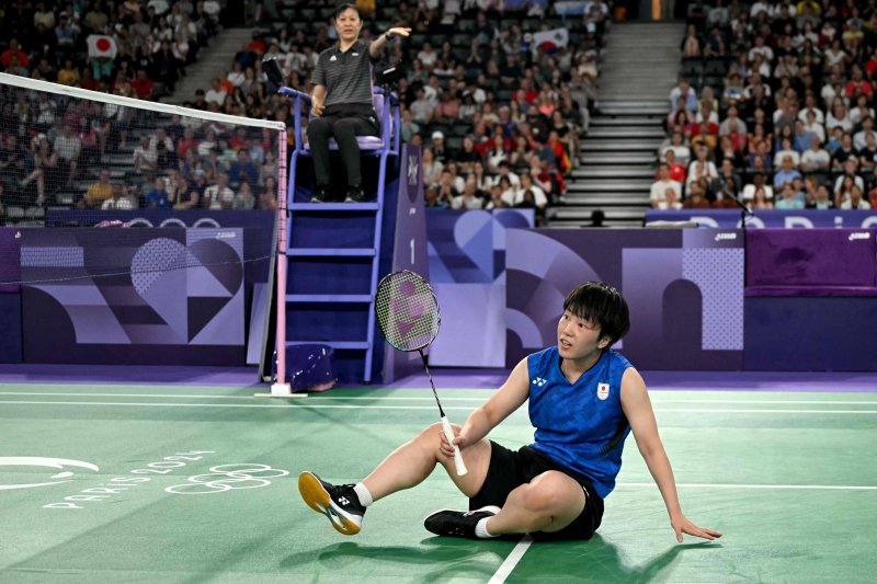 '태산같은' 안세영, 이것이 세계랭킹 1위다... 첫 고비 야마구치 압도하며 준결승 진출