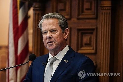 브라이언 켐프 주지사. 연합뉴스