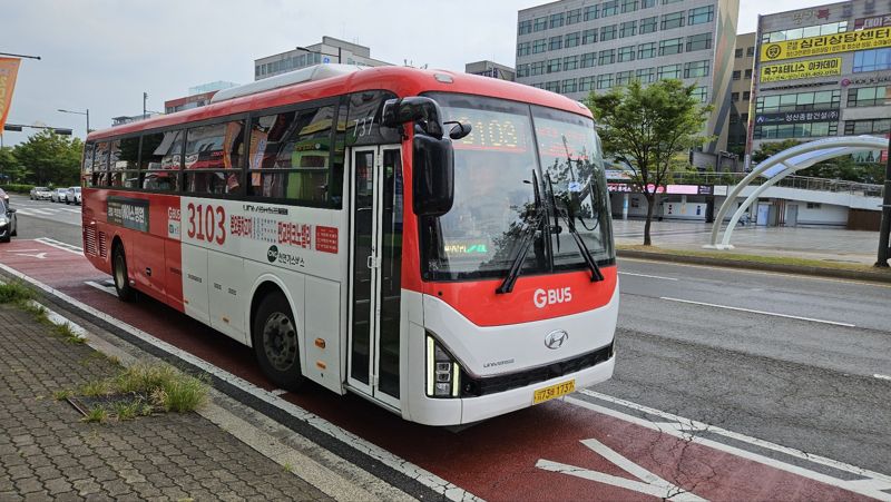 안산시, 판교 직행 3103번 버스 2대 증차...하루 8회→16회 운행