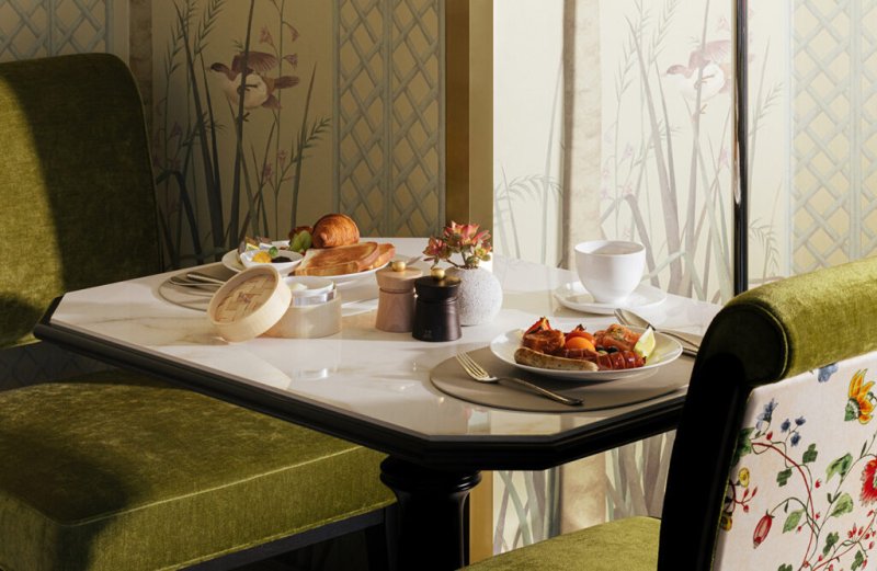 19세기 벨에포크 시대 파리를 모티브로 개관한 부티크 라운지.(레스케이프 제공)