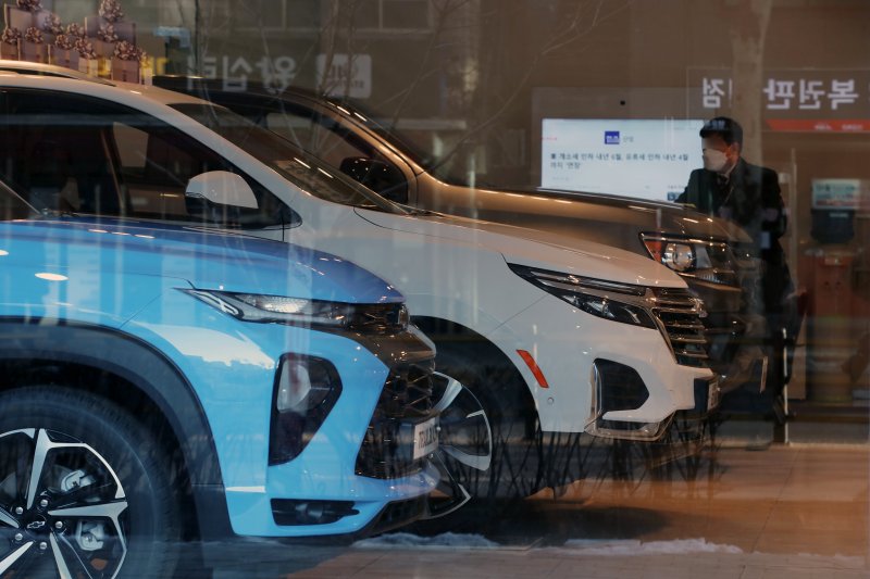 서울의 한 자동차 대리점 모습. 자료사진. 뉴시스