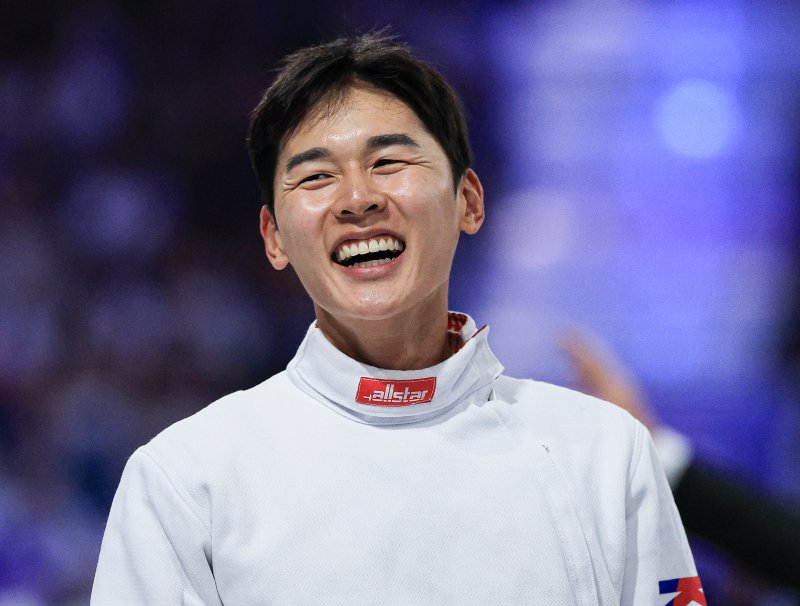 근대5종 전웅태, 도쿄때보다 출발 훨씬 좋다... 펜싱 랭킹라운드 4위 "굿"