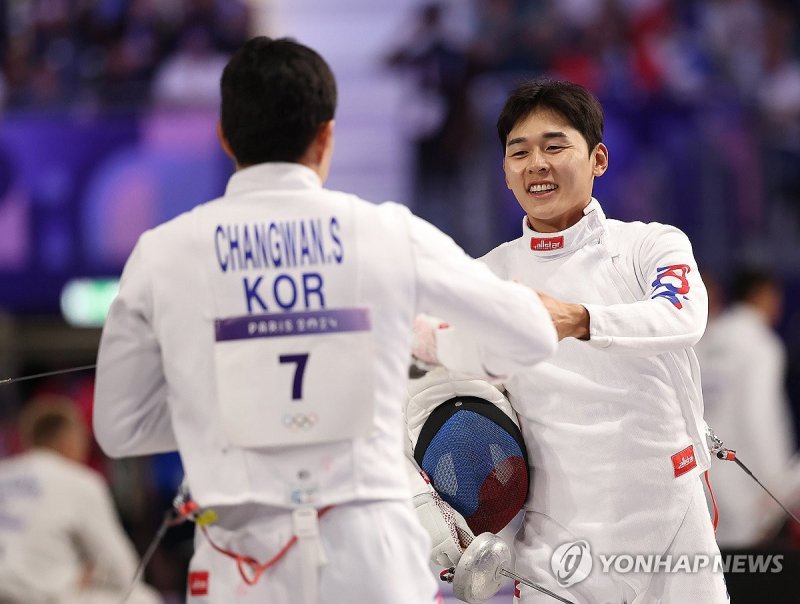근대5종 전웅태, 도쿄때보다 출발 훨씬 좋다... 펜싱 랭킹라운드 4위 "굿"