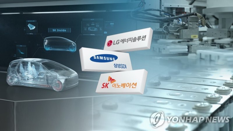 국내 배터리 업계 (CG) [연합뉴스TV 제공]