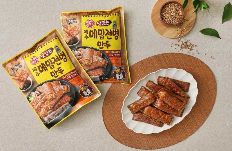 '맛있는 제주 메밀전병 만두' /사진=오뚜기