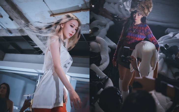 [서울=뉴시스]그룹 '르세라핌'(LE SSERAFIM) 미니 4집 '크레이지'(CRAZY) 콤팩트 버전 사진. (사진=쏘스뮤직 제공) 2024.08.19 photo@newsis.com *재판매 및 DB 금지