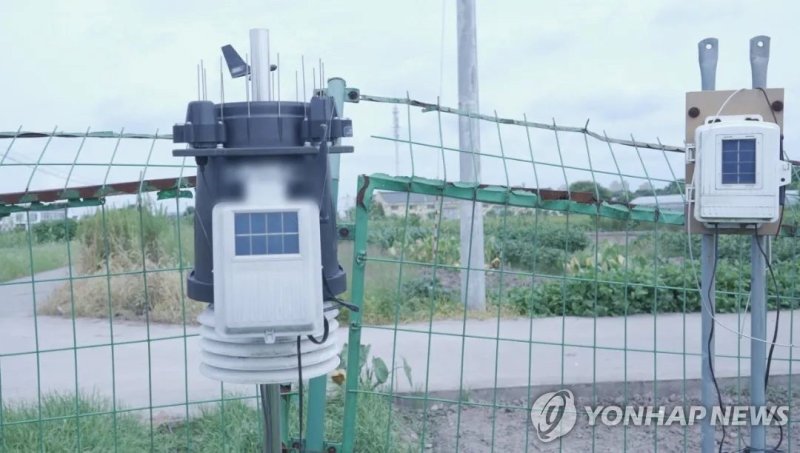 중국 국가안전부가 작년 공개한 불법 기상 관측 장비 [중국 국가안전부 제공. 재판매 및 DB 금지]