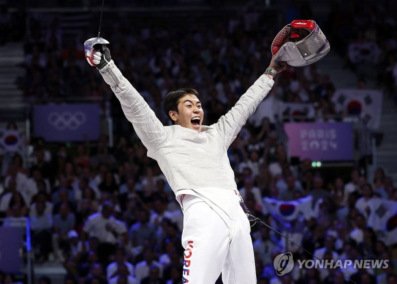 헐! 이 선수 기량이 이정도였어? 올림픽 결승 5-0 도경동, 사브르 선수권 우승