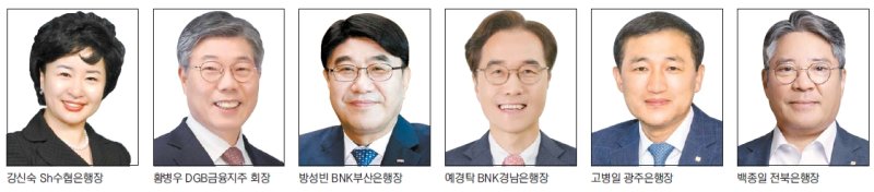 ‘확장성 한계’ 지방은행… 성장 이끌 경영전략에 연임 달렸다