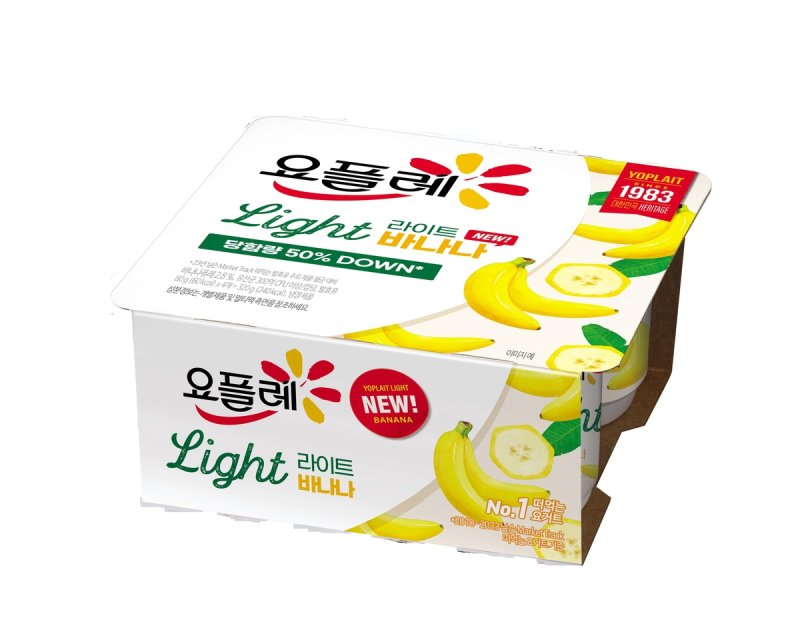 빙그레 '요플레 라이트 바나나' [빙그레 제공. 재판매 및 DB 금지]