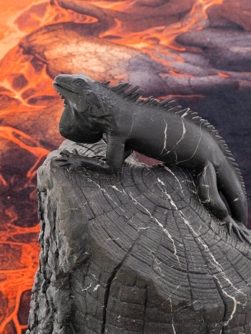 전시장에 흐르는 용암…K&L뮤지엄, 클라우디아 콤테展 클라우디아 콤테 개인전 '재로부터의 부활: 재생의 이야기' 설치전경[K&L뮤지엄 제공. 재판매 및 DB 금지]