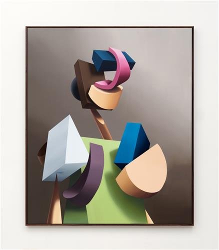 MBTI 기반해 인간 심리 표현…캐나다 작가 킨셀라의 초상화 제이슨 보이드 킨셀라, Fraze, 2024[페로탕 서울 제공. 재판매 및 DB 금지]