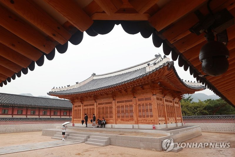 '왕세자의 공간' 경복궁 계조당. 연합뉴스