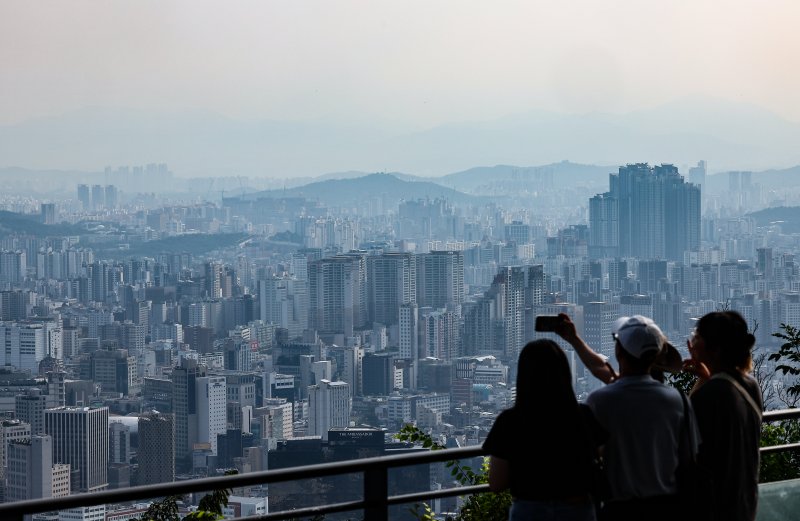 서울시내 아파트 단지 모습. 뉴시스