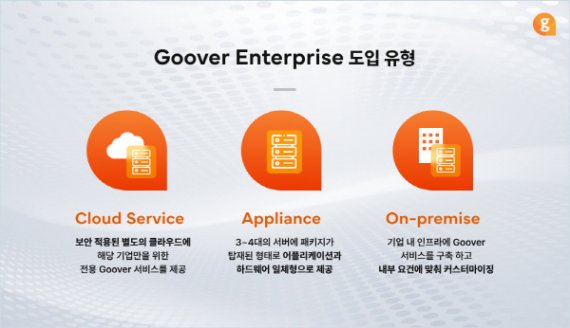 Goover Enterprise 도입 유형