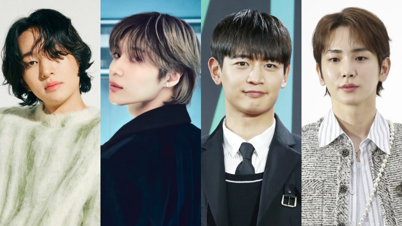 샤이니 온유, 태민, 민호, 키(왼쪽부터)(그리핀엔터테인먼트, 빅플래닛메이드, 뉴스1 DB)