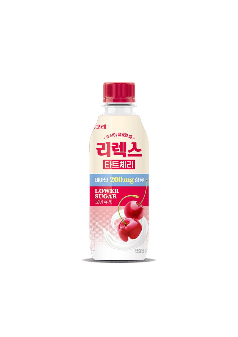 빙그레, 휴식이 필요할 때 먹는 가공유 '리텍스 타트체리' 선봬